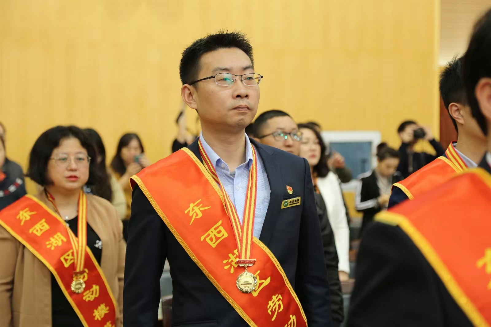 杨乐当选东西湖区第七届劳动模范（2019）